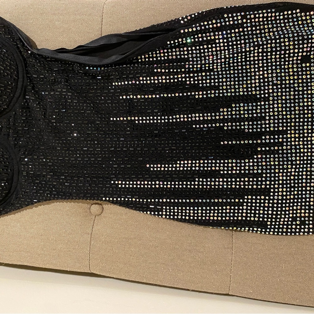 NYC City Lights Rhinestone Dress - Windsor